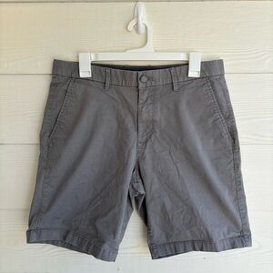 English Laundry Stone Gray Midweight Flat Front Short Waist 32R Inseam: 9 inches